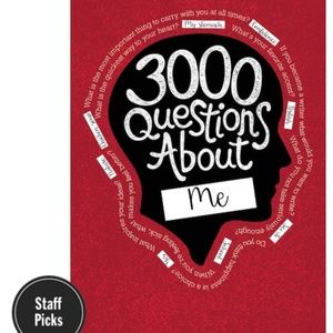 3000 Questions About Me - Journal by Picadilly, NEW